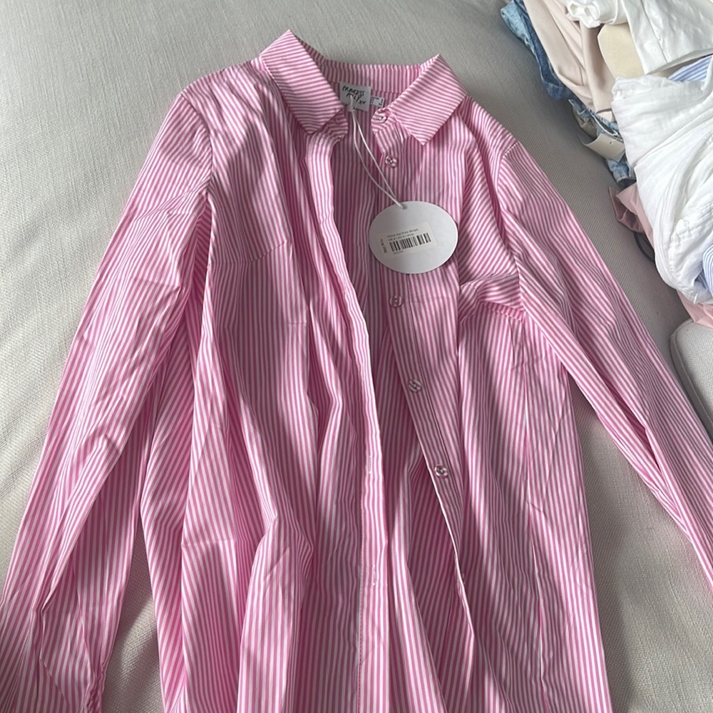 Princess Polly striped button down